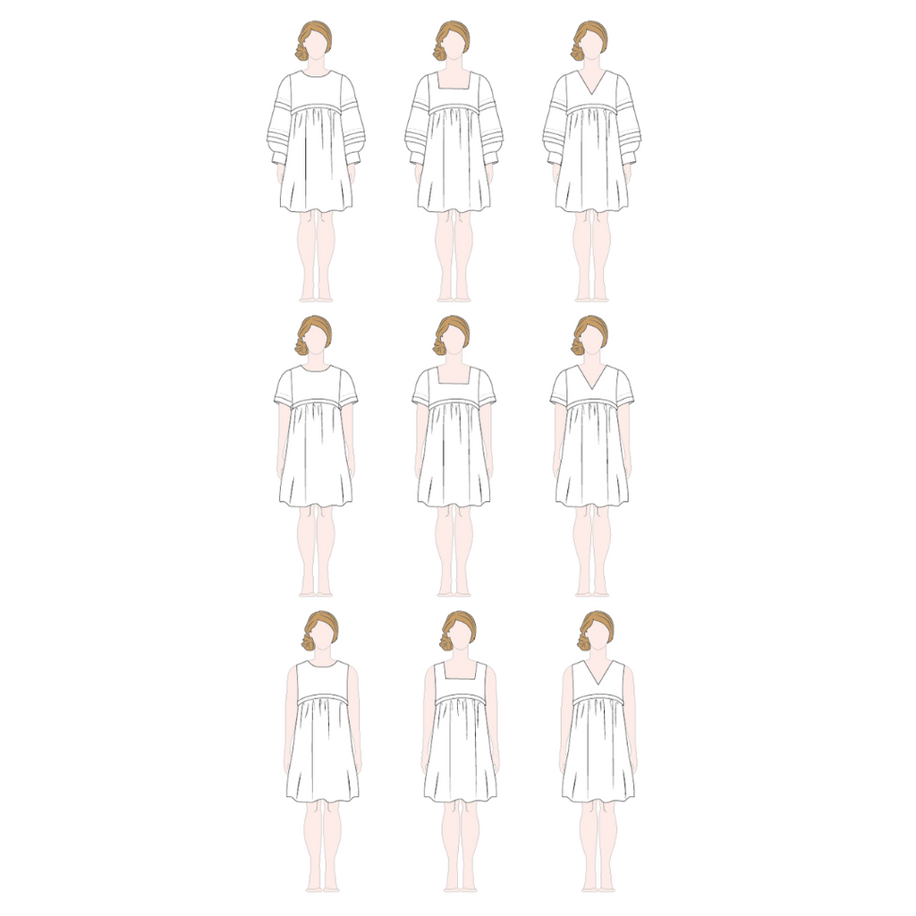 DILA blouse & dress PDF