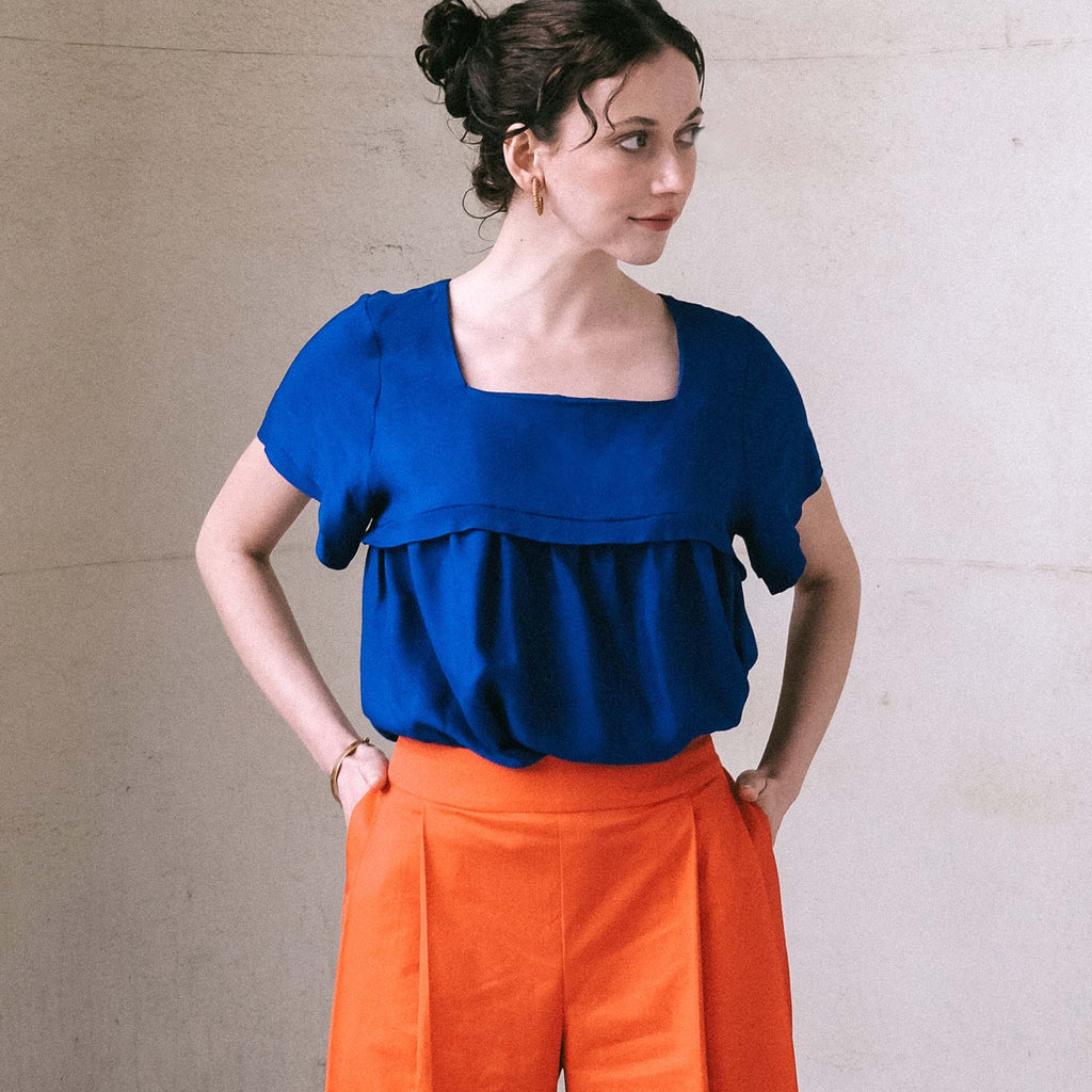 DILA blouse dress Notches