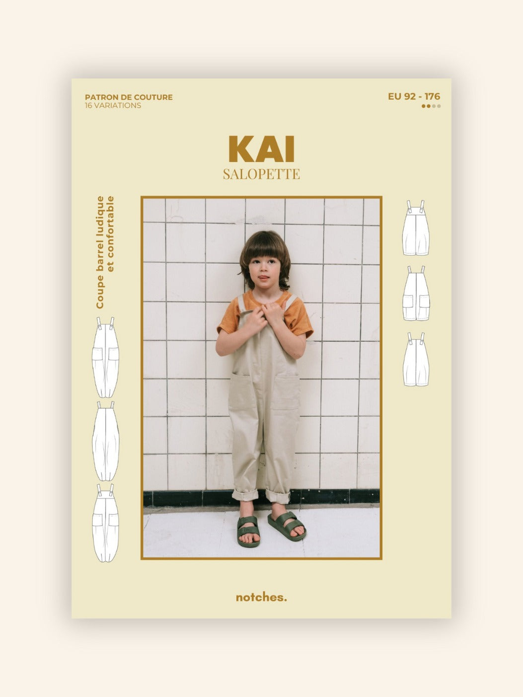 KAI patron couture pochette - FRANÇAIS