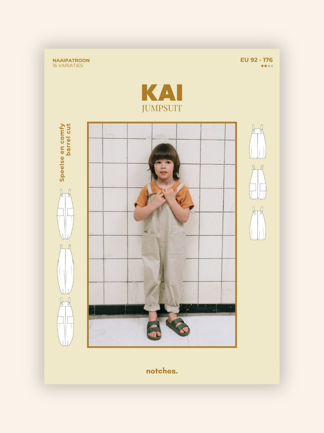 KAI papieren patroon NEDERLANDS