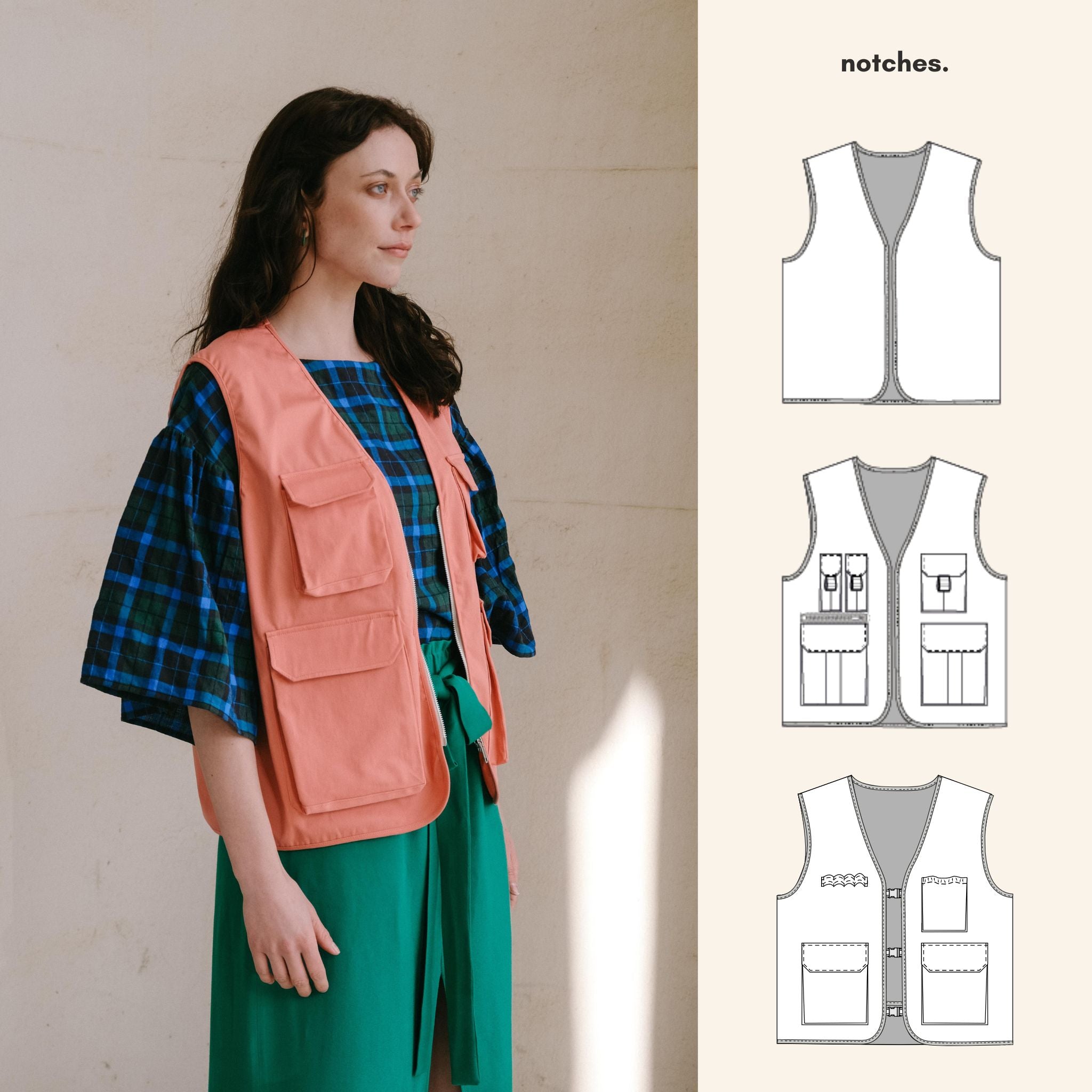 PDF sewing patterns– Notches