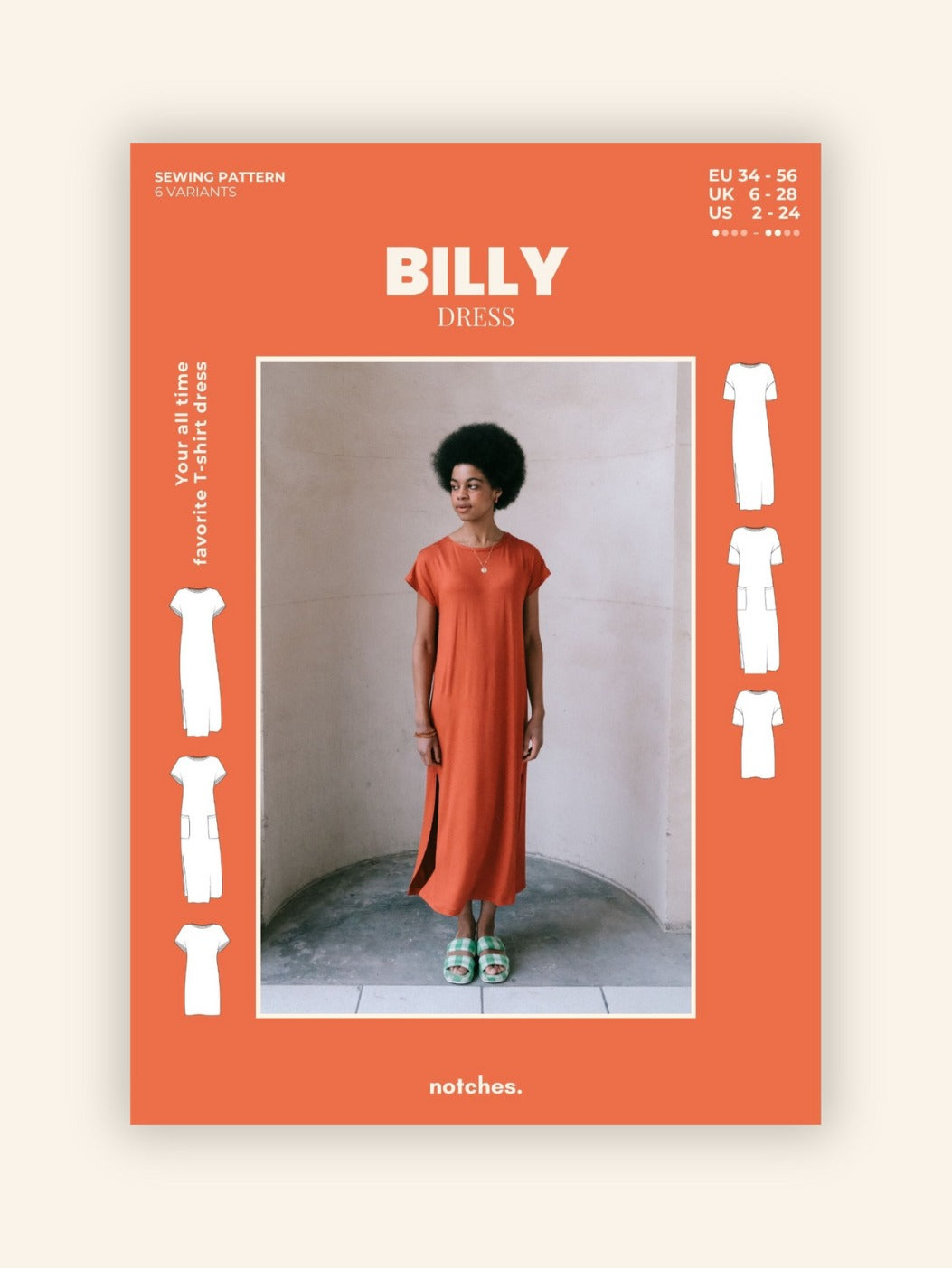 BILLY paper pattern - ENGLISH