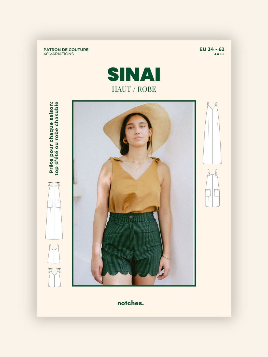 SINAI patron couture pochette - FRANÇAIS