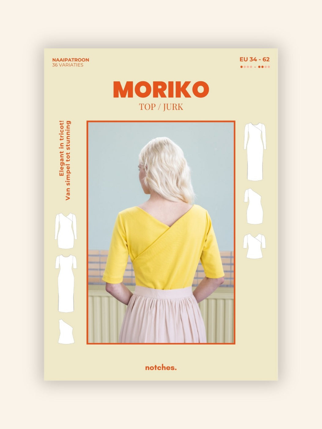 MORIKO papieren patroon - NEDERLANDS